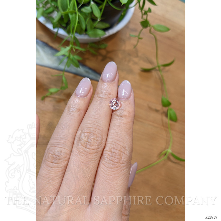 1.29 Ct. Pink Morganite from Brazil