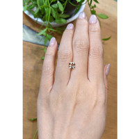 0.82 Ct. Peach Morganite from Brazil Life Style