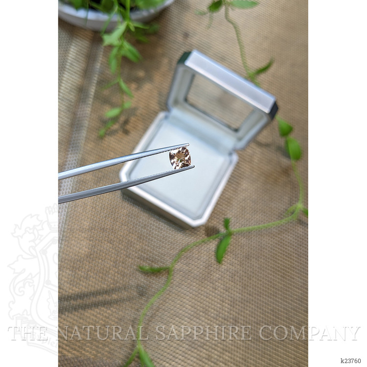 0.82 Ct. Peach Morganite from Brazil