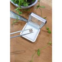 1.00 Ct. Peach Morganite from Brazil Life Style