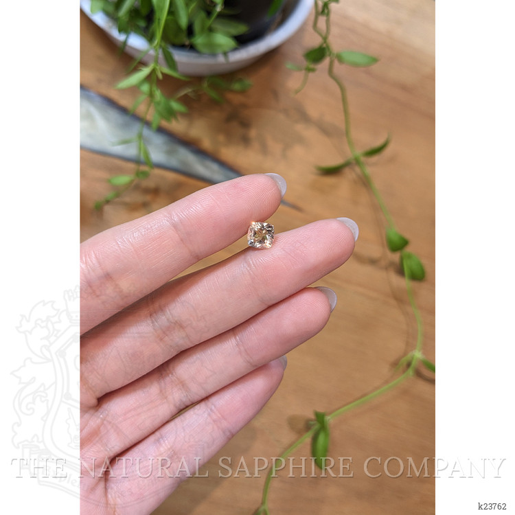 1.00 Ct. Peach Morganite from Brazil