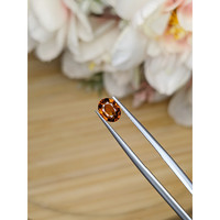 1.03 Ct. Reddish Orange Hessonite Garnet from Madagascar Life Style