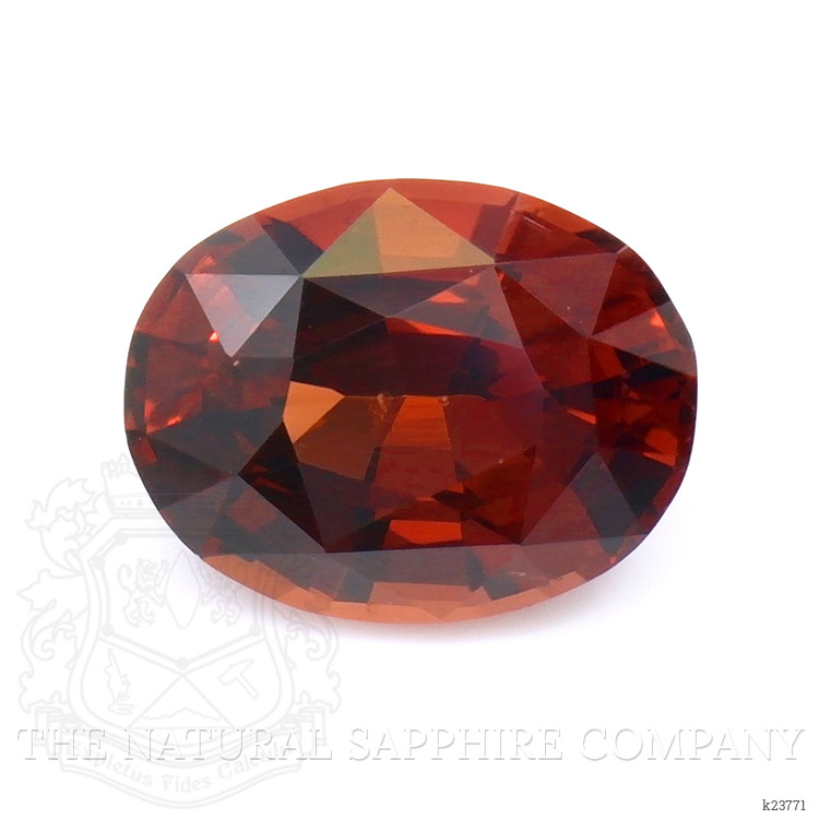 3.19 Ct. Reddish Orange Garnet from Ceylon (Sri Lanka)