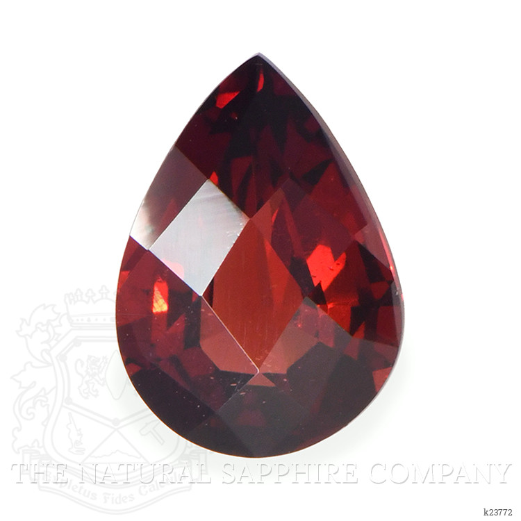 1.95 Ct. Red Garnet from Ceylon (Sri Lanka)