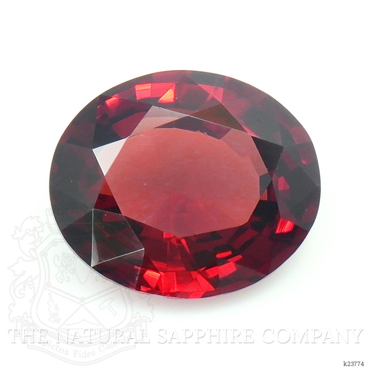 2.21 Ct. Red Garnet from Ceylon (Sri Lanka)