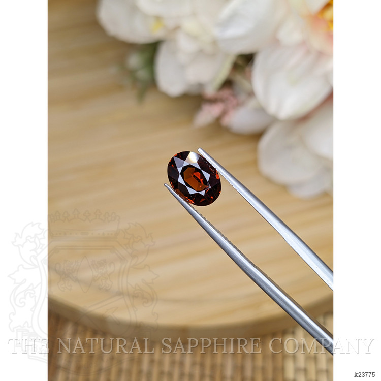 2.63 Ct. Red Garnet from Ceylon (Sri Lanka)