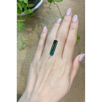 5.69 Ct. Bi Color Tourmaline from Mozambique Life Style