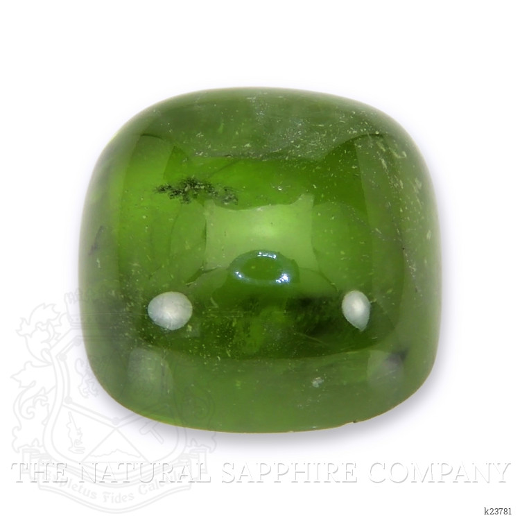 49.34 Ct. Green Cabochon Peridot from Burma (Myanmar)