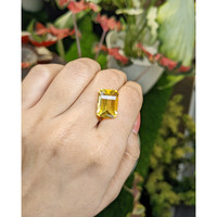 8.14 Ct. Yellow Citrine from Ceylon (Sri Lanka) Life Style