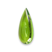 15.37 Ct. Green Cabochon Peridot from Burma (Myanmar) Video