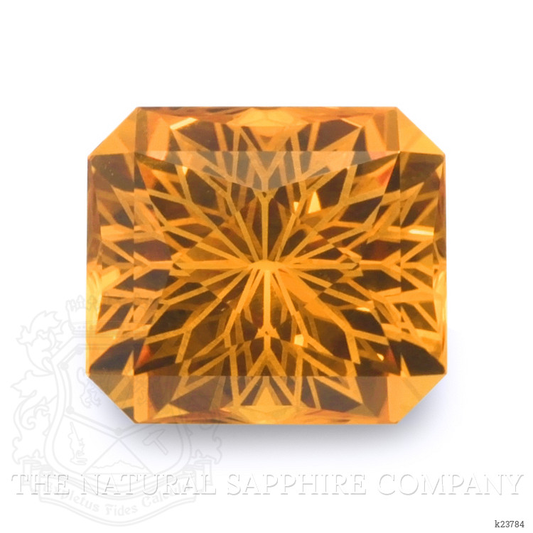 14.66 Ct. Orange Citrine from Ceylon (Sri Lanka)