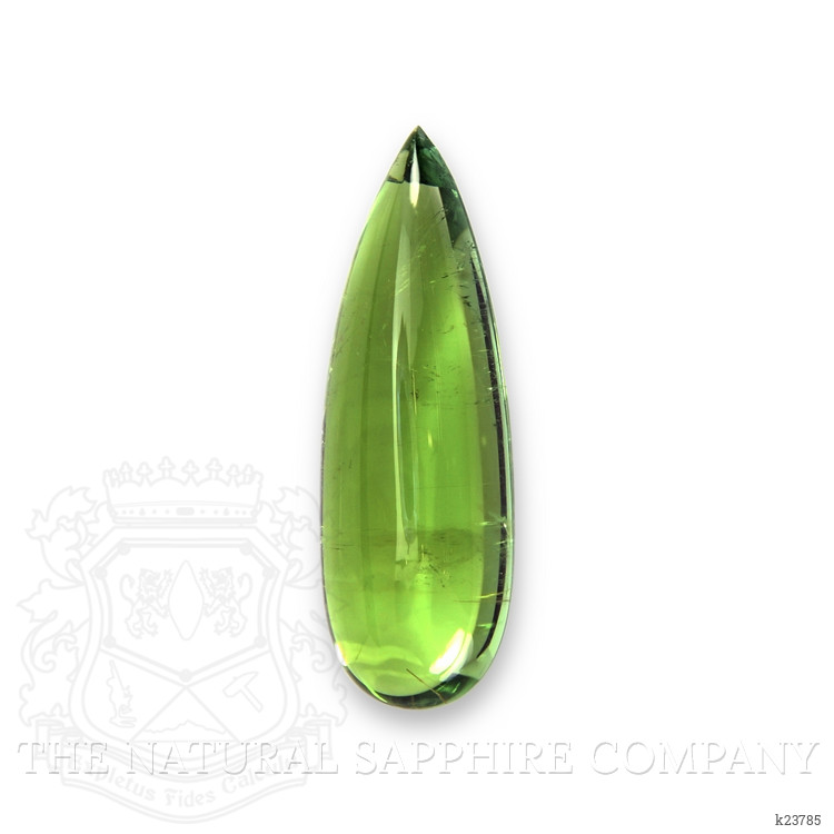 13.23 Ct. Green Cabochon Peridot from Burma (Myanmar)