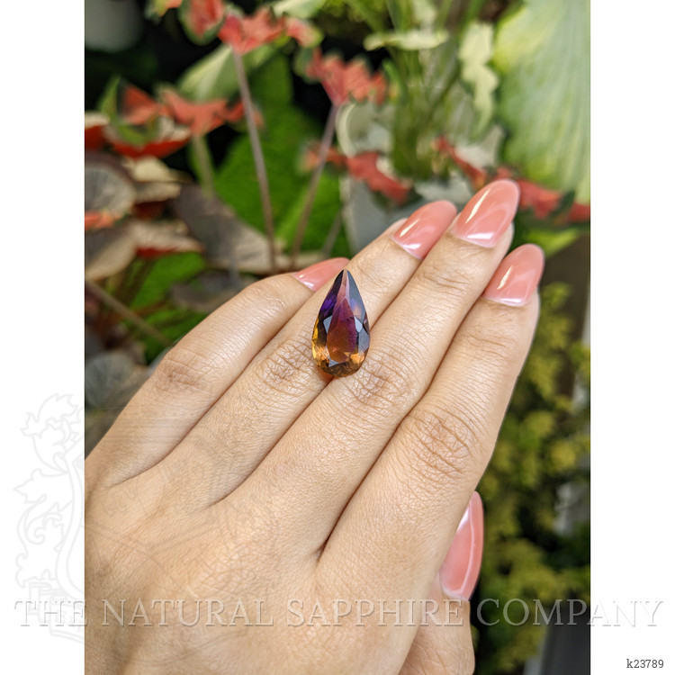 7.77 Ct. Bi Color Ametrine from Ceylon (Sri Lanka)