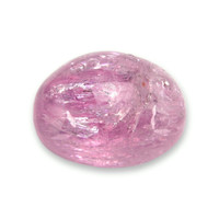 16.97 Ct. Pink Cabochon Topaz from Brazil Video