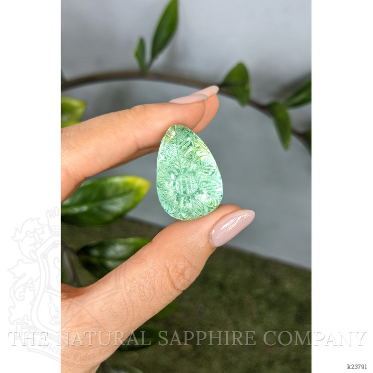56.11 Ct. Mint Green Prasiolite from Brazil