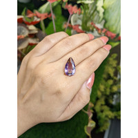7.47 Ct. Bi Color Ametrine from Ceylon (Sri Lanka) Life Style