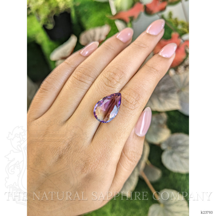 8.17 Ct. Bi Color Ametrine from Ceylon (Sri Lanka)