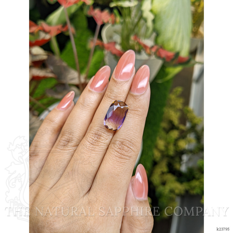 5.98 Ct. Bi Color Ametrine from Ceylon (Sri Lanka)