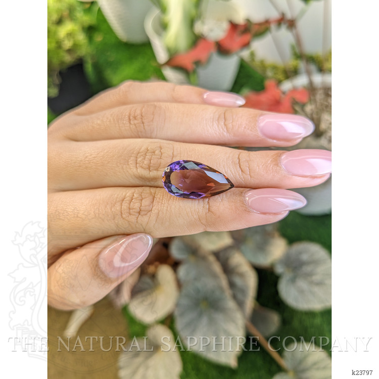8.14 Ct. Bi Color Ametrine from Ceylon (Sri Lanka)