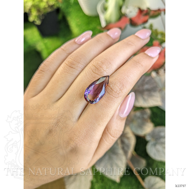8.14 Ct. Bi Color Ametrine from Ceylon (Sri Lanka)