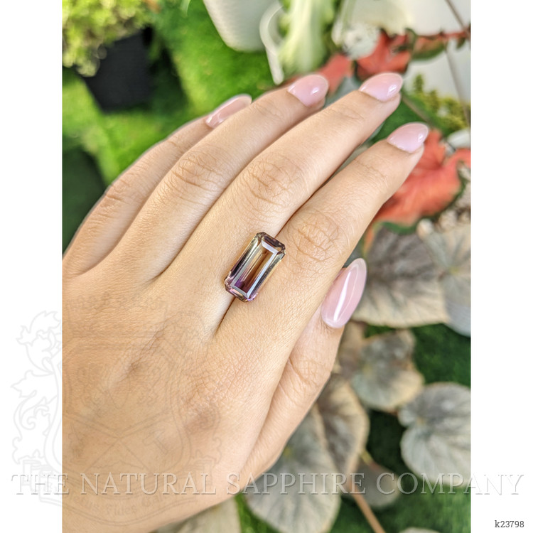 5.85 Ct. Bi Color Ametrine from Ceylon (Sri Lanka)