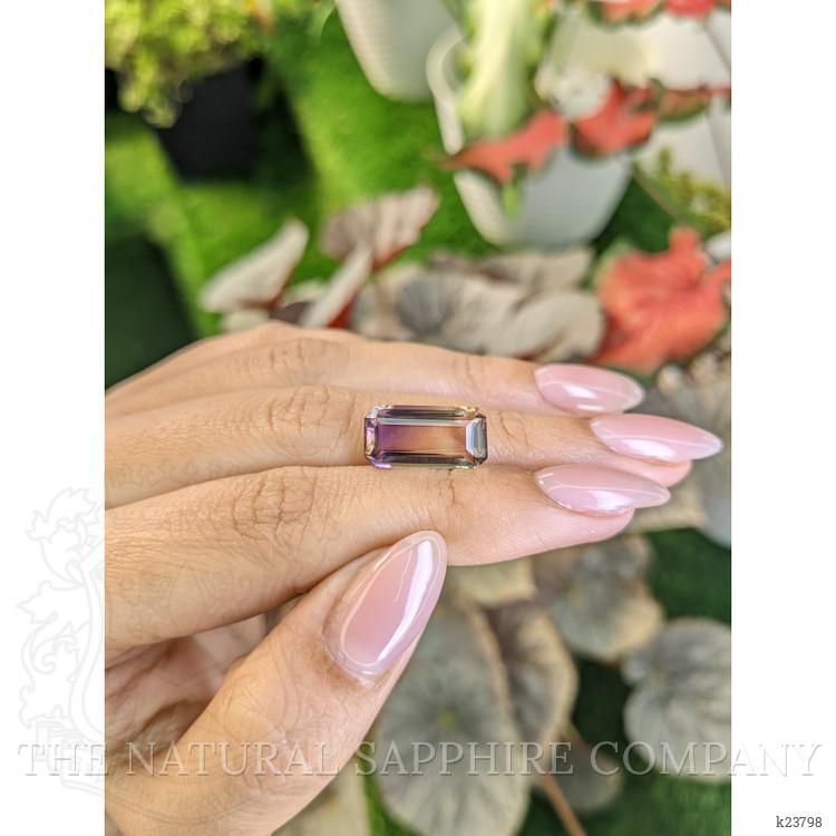 5.85 Ct. Bi Color Ametrine from Ceylon (Sri Lanka)
