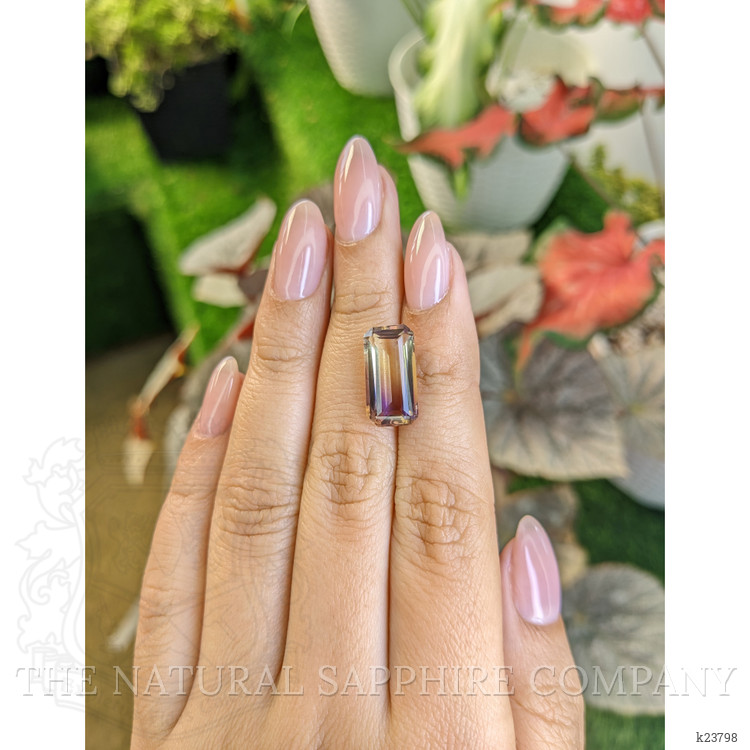 5.85 Ct. Bi Color Ametrine from Ceylon (Sri Lanka)