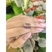 4.79 Ct. Bi Color Ametrine from Ceylon (Sri Lanka) Life Style