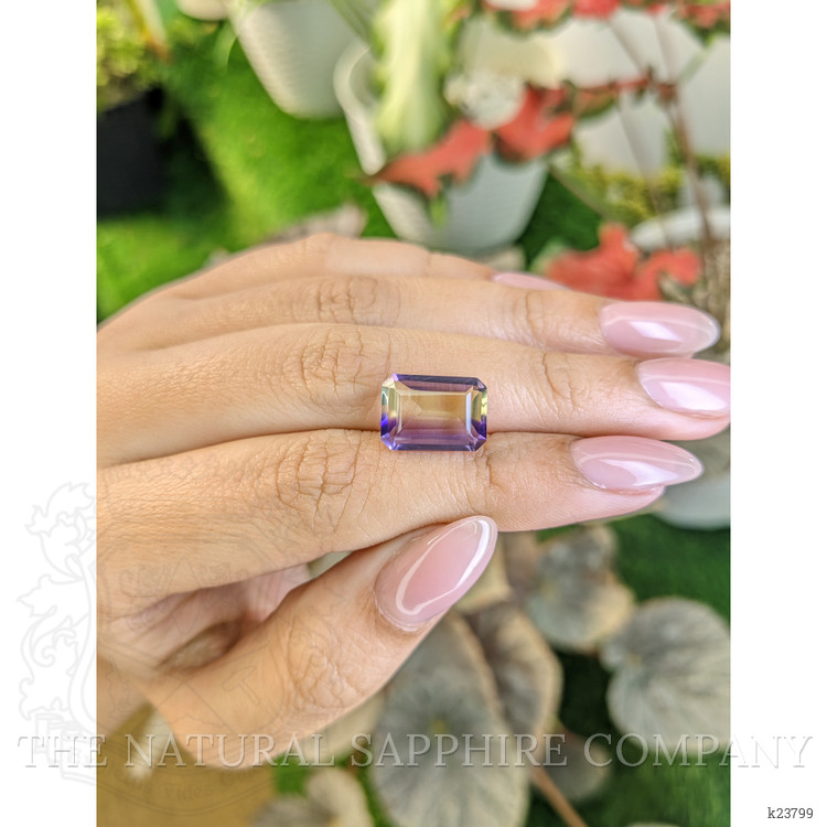 4.79 Ct. Bi Color Ametrine from Ceylon (Sri Lanka)