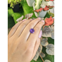 3.03 Ct. Purple Amethyst from Ceylon (Sri Lanka) Life Style