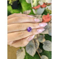 3.03 Ct. Purple Amethyst from Ceylon (Sri Lanka) Life Style