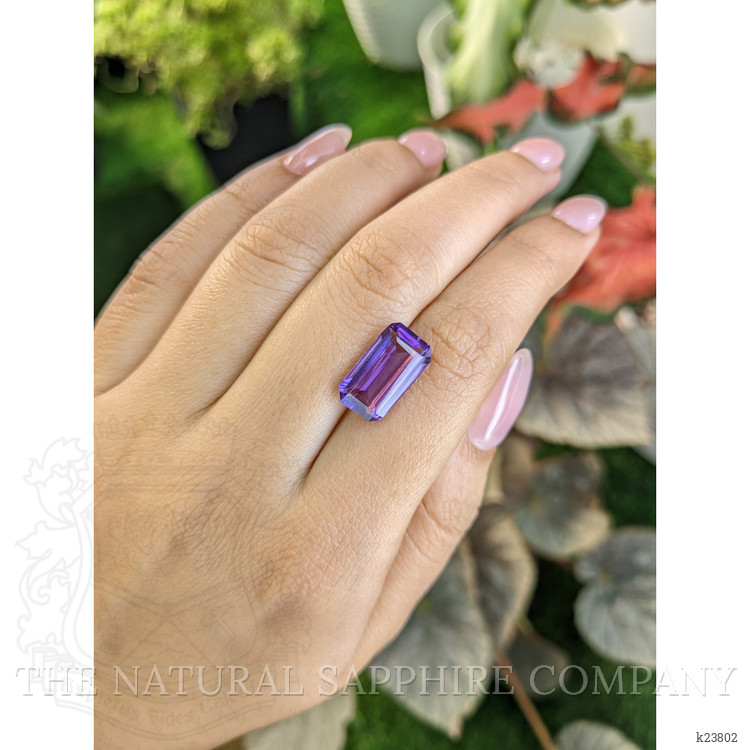 4.90 Ct. Purple Amethyst from Ceylon (Sri Lanka)