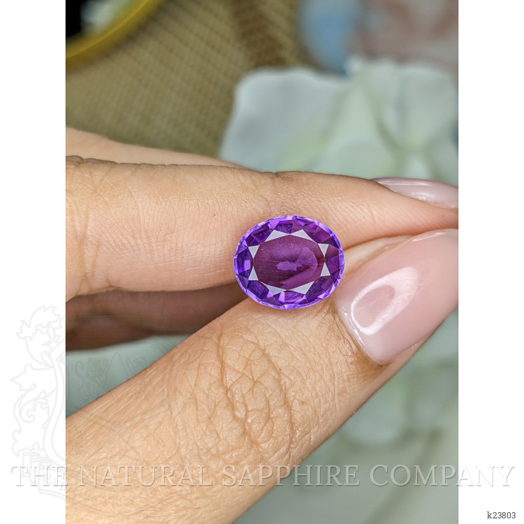 4.00 Ct. Purple Amethyst from Ceylon (Sri Lanka)