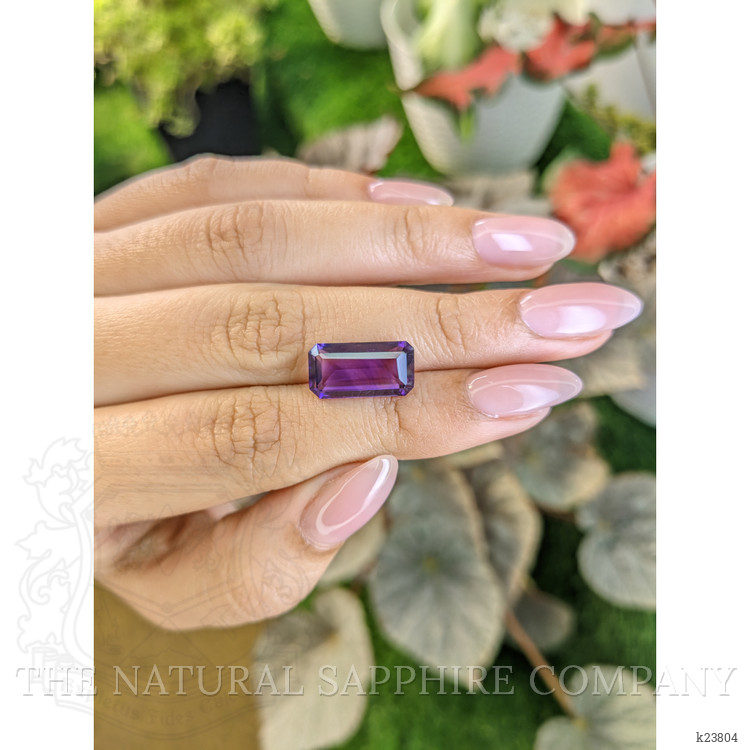 5.22 Ct. Purple Amethyst from Ceylon (Sri Lanka)