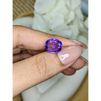 4.06 Ct. Purple Amethyst from Ceylon (Sri Lanka) Life Style