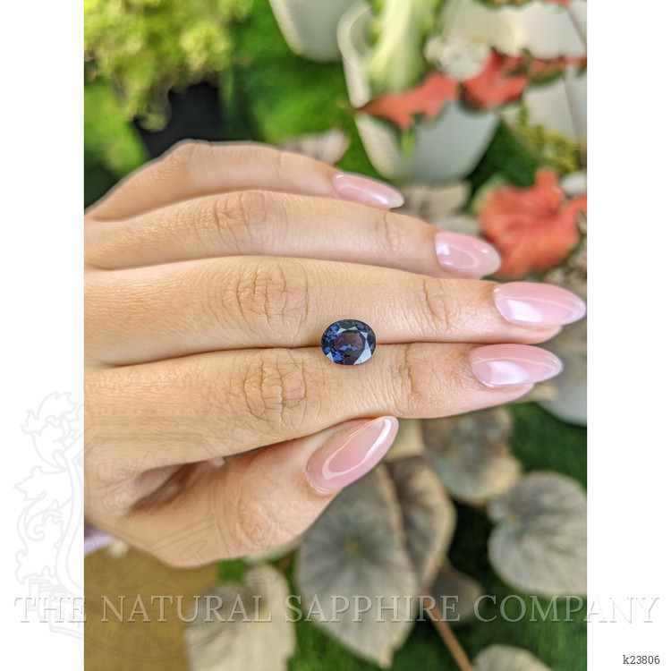 2.46 Ct. Blue Spinel from Ceylon (Sri Lanka)