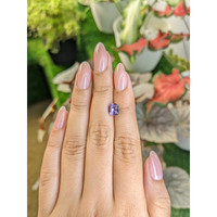 1.35 Ct. Purple Spinel from Ceylon (Sri Lanka) Life Style