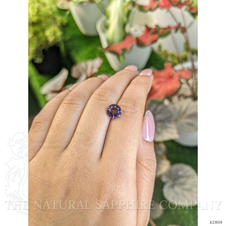 2.02 Ct. Pinkish Purple Spinel from Ceylon (Sri Lanka)