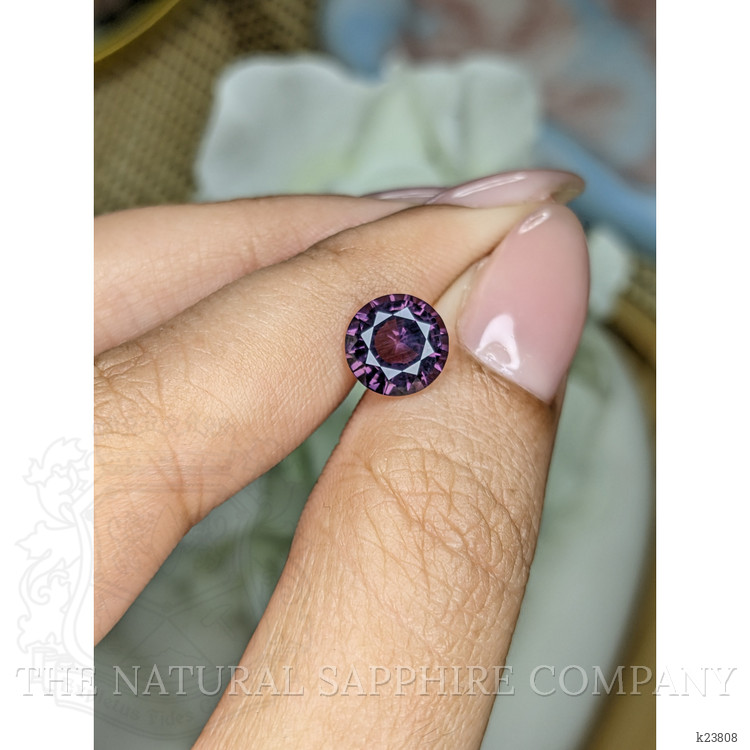2.02 Ct. Pinkish Purple Spinel from Ceylon (Sri Lanka)
