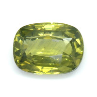 2.52 Ct. Yellowish Green Zircon from Ceylon (Sri Lanka) Video