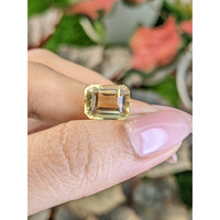5.91 Ct. Yellow Citrine from Ceylon (Sri Lanka) Life Style