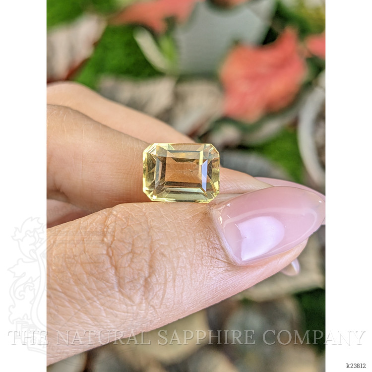 5.91 Ct. Yellow Citrine from Ceylon (Sri Lanka)