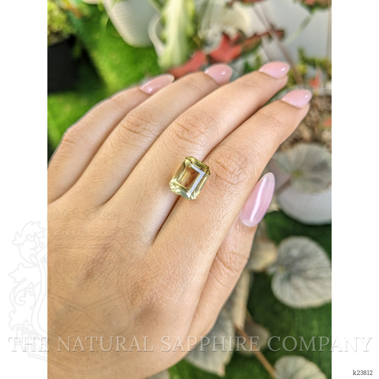 5.91 Ct. Yellow Citrine from Ceylon (Sri Lanka)
