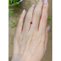 0.35 Ct. Pinkish Red Spinel from Burma (Myanmar) Life Style