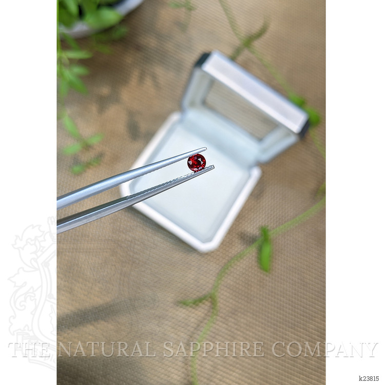 0.35 Ct. Pinkish Red Spinel from Burma (Myanmar)