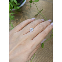 3.21 Ct. White Spinel from Burma (Myanmar) Life Style