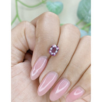 1.56 Ct. Pinkish Purple Rhodolite Garnet from Ceylon (Sri Lanka) Life Style