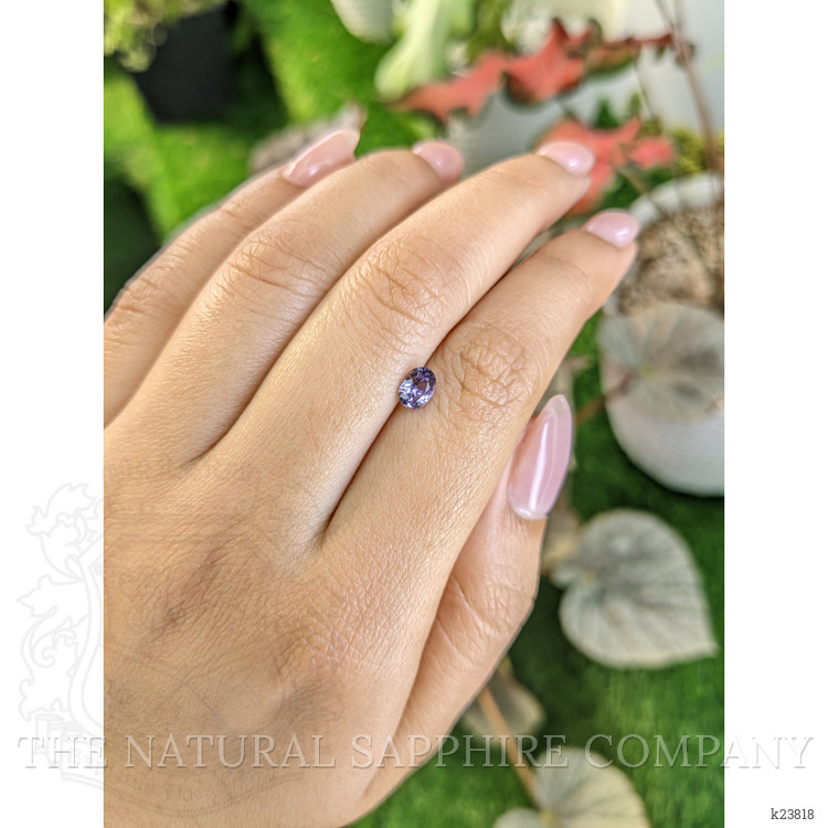 0.70 Ct. Purple Spinel from Ceylon (Sri Lanka)