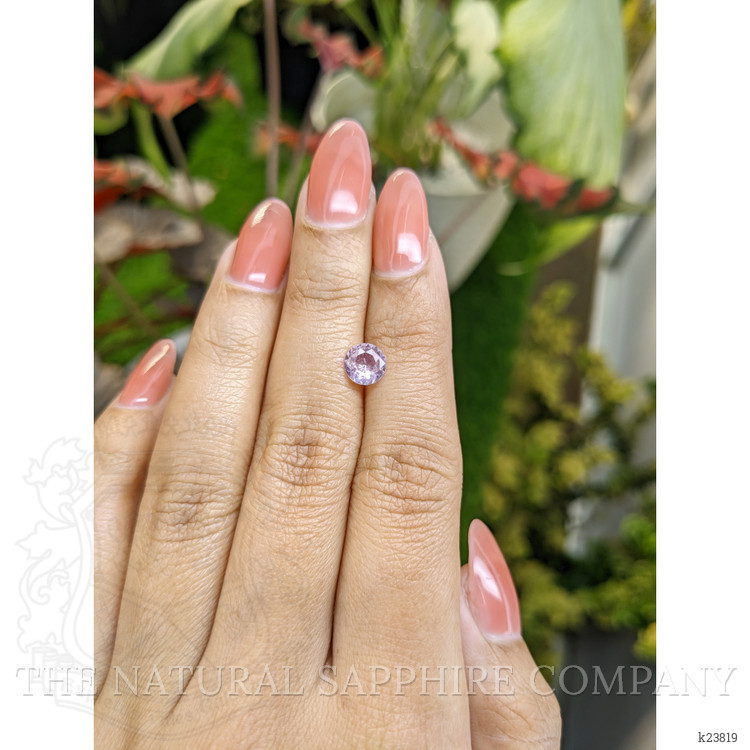 0.84 Ct. Purplish Pink Spinel from Ceylon (Sri Lanka)