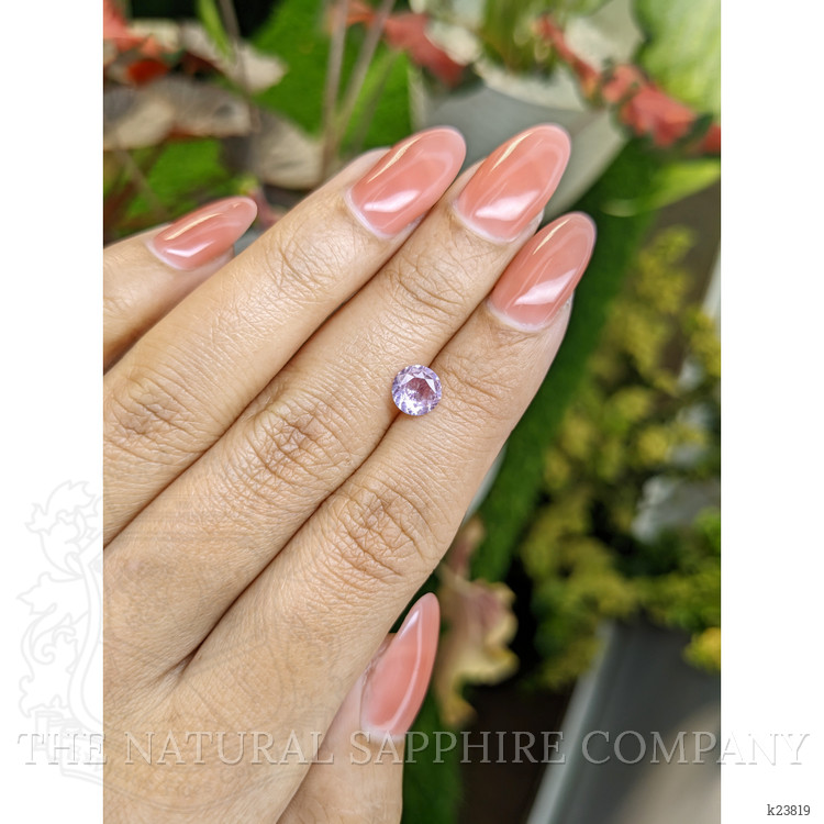 0.84 Ct. Purplish Pink Spinel from Ceylon (Sri Lanka)